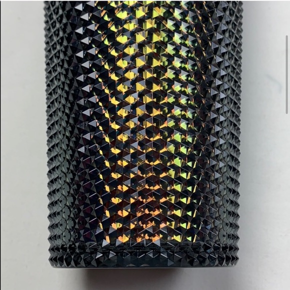 Starbucks black studded iridescent Tumbler 2020 - Picture 4 of 6